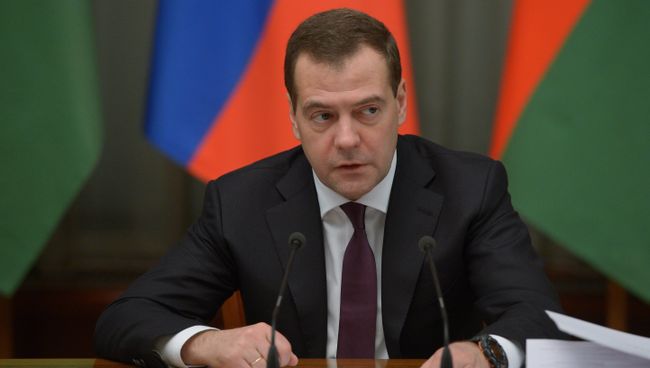 Председатель правительства РФ Дмитрий Медведев. Архивное фото