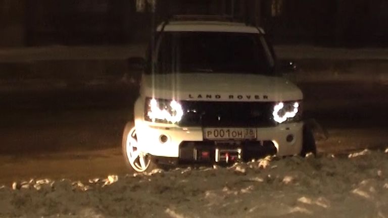 Внедорожник мэра Ангарска попал в ДТП. Кадры с места аварии