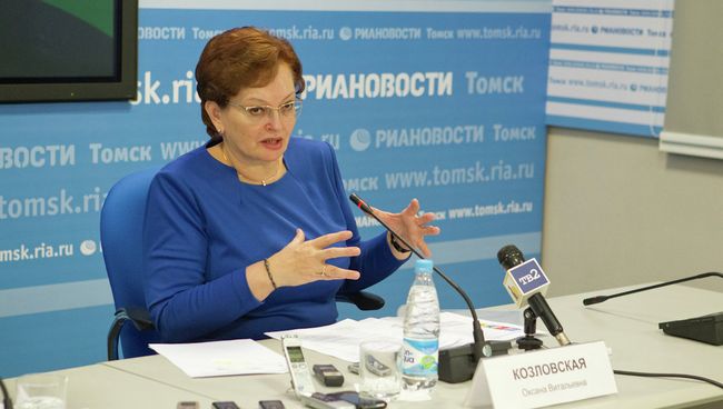 Оксана Козловская, председатель Законодательной Думы Томской области Оксана Козловская, председатель Законодательной Думы Томской области