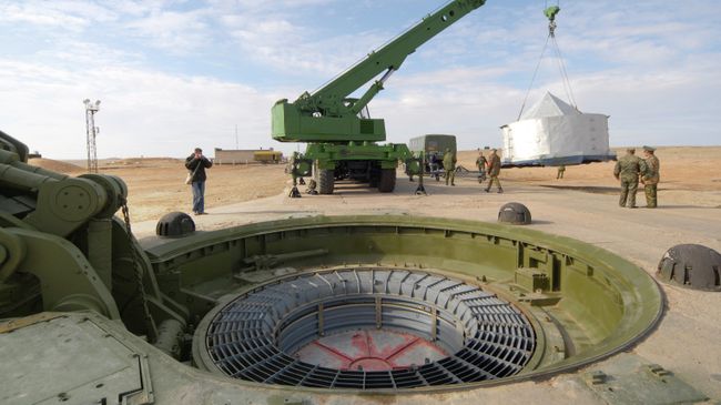 На пусковой площадке №175 Российских ракетных войск стратегического назначения. Архивное фото На пусковой площадке №175 Российских ракетных войск стратегического назначения. Архивное фото