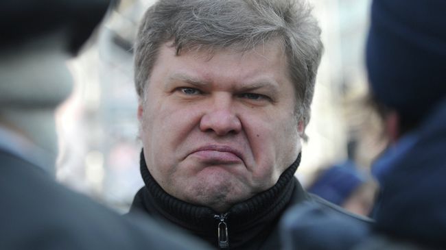 Председатель Яблока Сергей Митрохин 