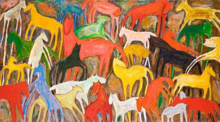 Выставочный проект Гарри Зуха Horses 