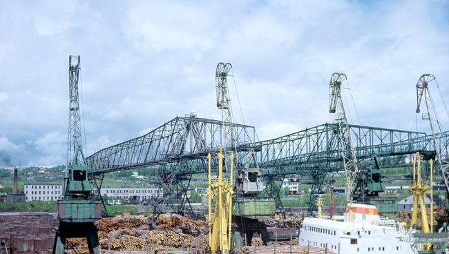 Порт Ванино, архивное фото