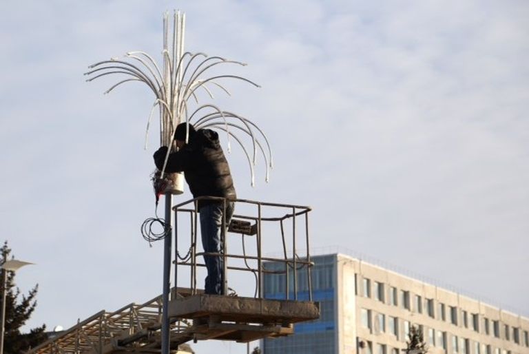Новогоднее украшение Самары Новогоднее украшение Самары