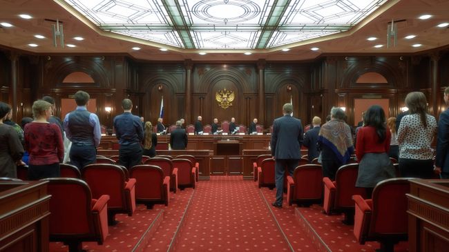 Заседание Конституционного суда РФ. Архивное фото Заседание Конституционного суда РФ. Архивное фото