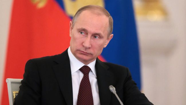Владимир Путин на совместном заседании Государственного совета РФ и Комиссии при президенте РФ по мониторингу достижения целевых показателей социально-экономического развития. Фото с места события