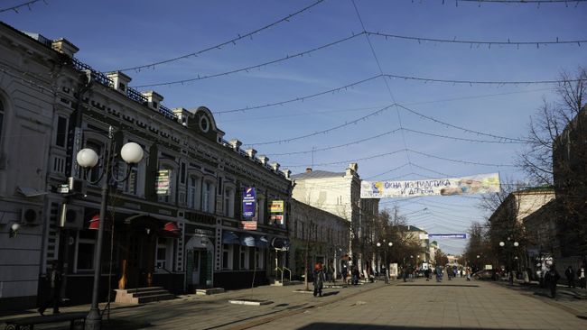 Московская улица города Пенза Московская улица города Пенза