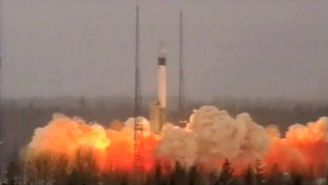 Запуск ракеты-носителя Рокот