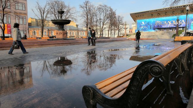 Погода в Москве, архивное фото Погода в Москве, архивное фото