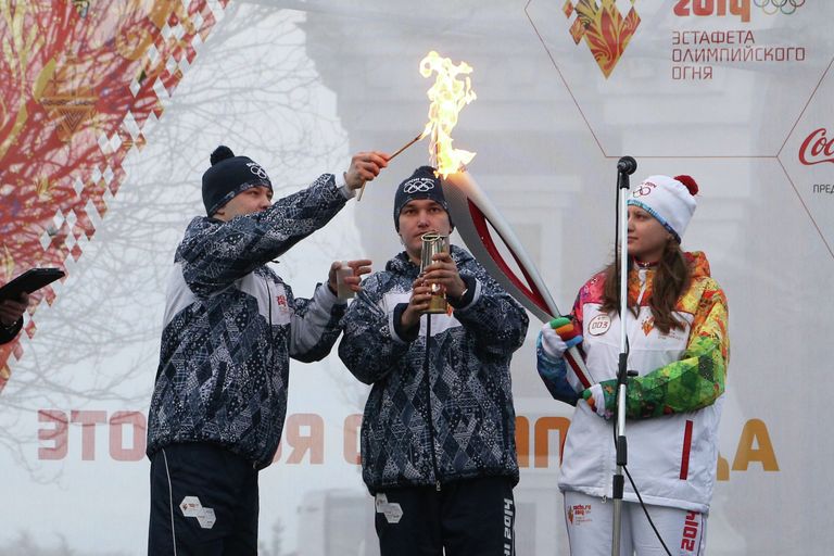 Эстафета олимпийского огня в Самаре Эстафета олимпийского огня в Самаре