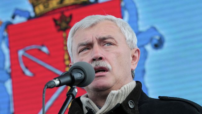 Губернатор Санкт-Петербурга Георгий Полтавченко. Архивное фото