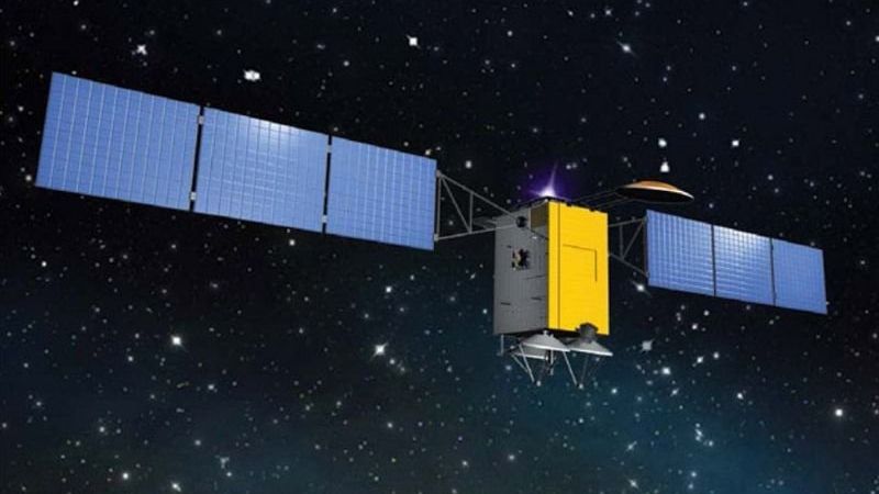Рисунок украинского спутника Лыбидь (Lybed) Рисунок украинского спутника Лыбидь (Lybed) - РИА Новости, 1920, 18.06.2022