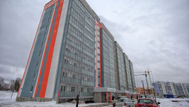 Жилой дом в Томске, архивное фото