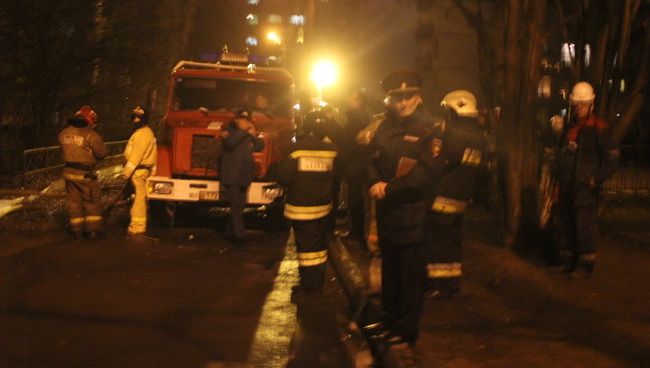Пожар и обрушение в жилом доме на улице Ольги Форш в Петербурге. Фото с места события Пожар и обрушение в жилом доме на улице Ольги Форш в Петербурге. Фото с места события