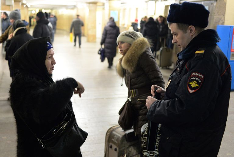 Усиление мер безопасности в Москве Усиление мер безопасности в Москве