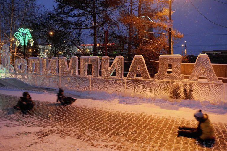 Любовь и пони в новогоднем Красноярске Любовь и пони в новогоднем Красноярске