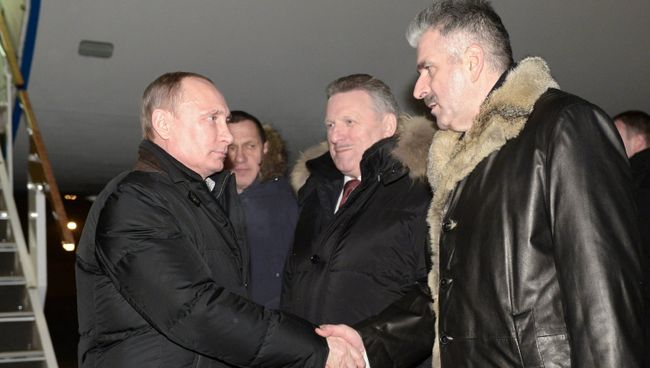 В.Путин прибыл в Хабаровск В.Путин прибыл в Хабаровск