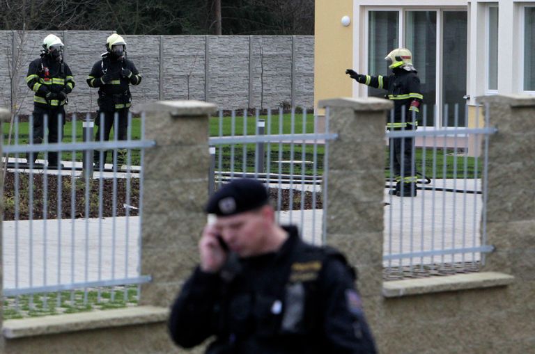Взрыв в резиденции посла в Праге Взрыв в резиденции посла в Праге