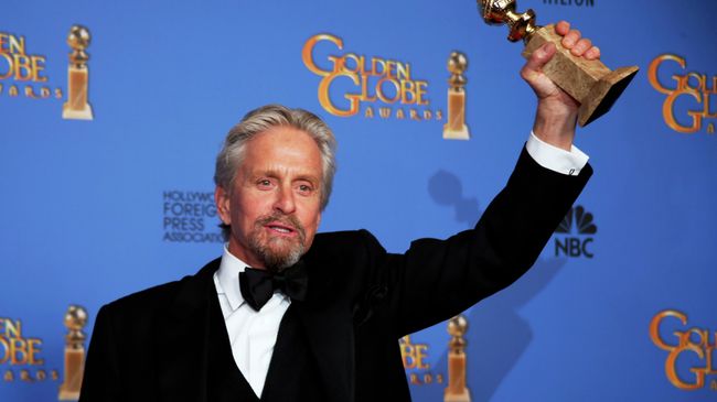 Актер Майкл Дуглас на церемонии Золотой глобус-2014 