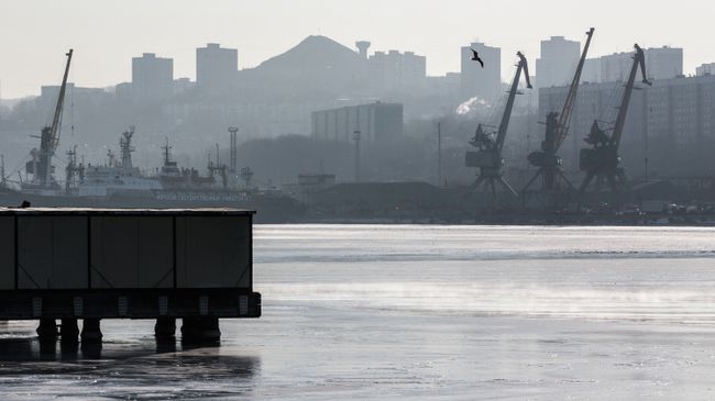 Мороз во Владивостоке