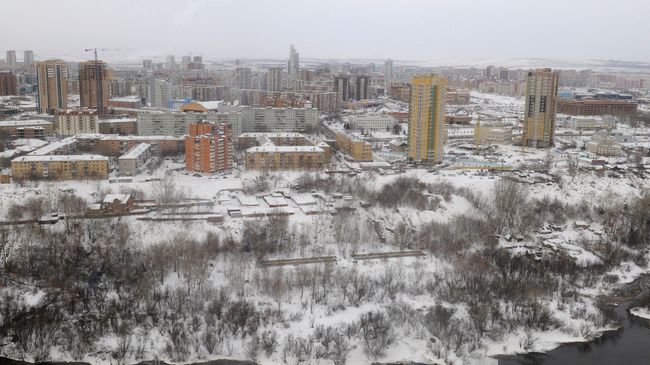 Красноярск, виды города. Архивное фото Красноярск, виды города. Архивное фото