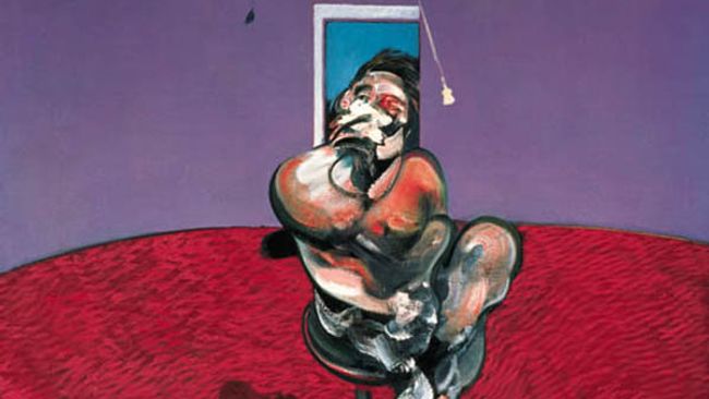 Фрэнсис Бэкон. Портрет говорящего Джорджа Дайера. 1966 Фрэнсис Бэкон. Портрет говорящего Джорджа Дайера. 1966