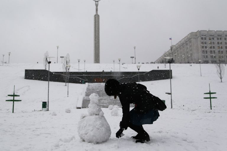 Снег в Самаре