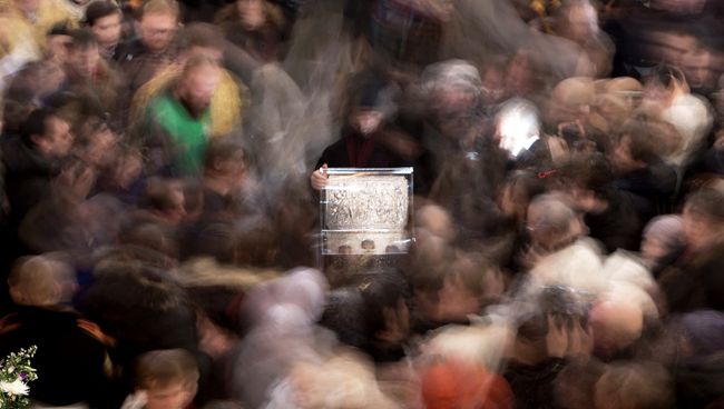 В Санкт-Петербург привезли Дары волхвов В Санкт-Петербург привезли Дары волхвов
