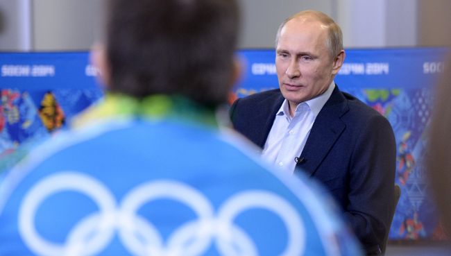 Встреча В.Путина с олимпийскими волонтерами в Сочи Встреча В.Путина с олимпийскими волонтерами в Сочи
