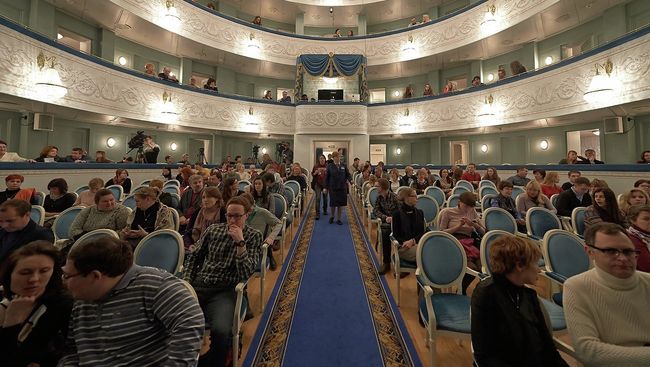 Премьера социально-театрального проекта Солдат и Черт на новой сцене БДТ имени Товстоногова. Архивное фото Премьера социально-театрального проекта Солдат и Черт на новой сцене БДТ имени Товстоногова. Архивное фото