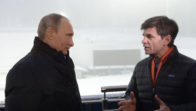 Президент России Владимир Путин во время интервью российским и иностранным СМИ