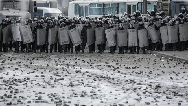 Беспорядки в Киеве
