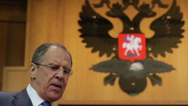 Пресс-конференция главы МИД России С.Лаврова