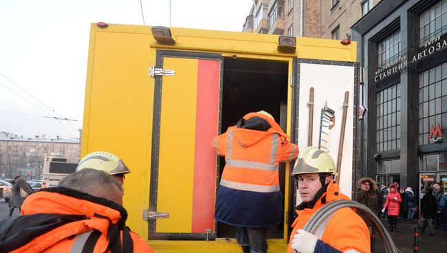 Инцидент на зеленой ветке московского метро