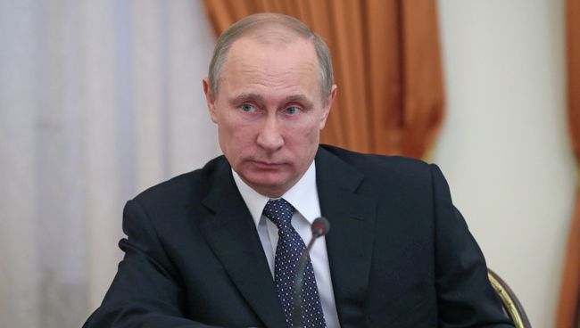 Президент России Владимир Путин. Архивное фото