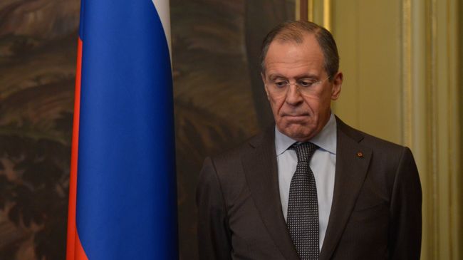 Министр иностранных дел России Сергей Лавров