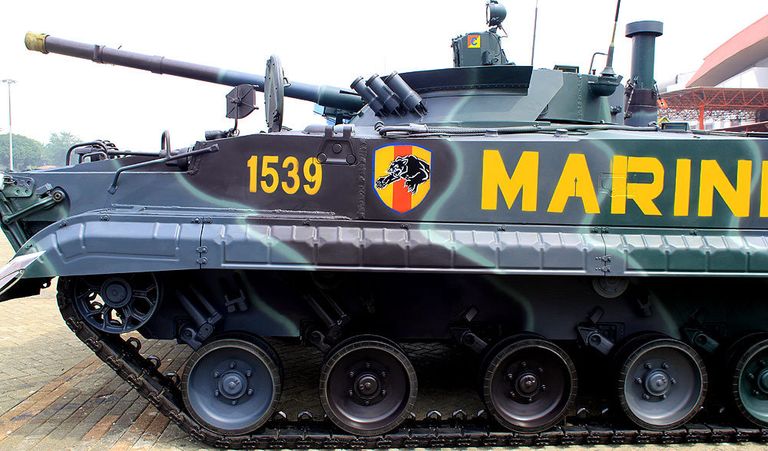 БМП-3Ф на вооружении индонезийской армии