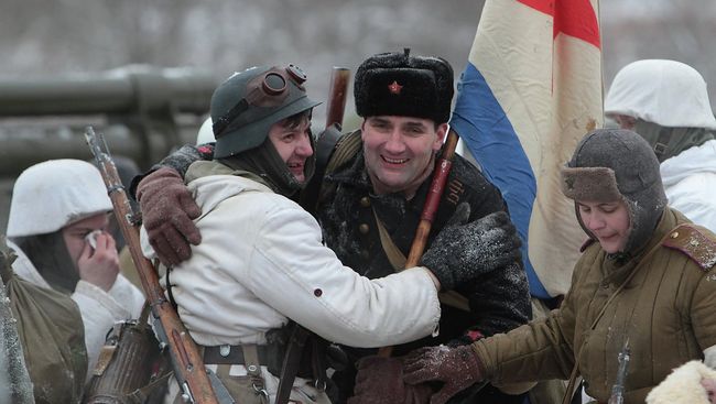 Военно-историческая реконструкция В полосе прорыва, посвященная освобождению Ленинграда от фашистской блокады Военно-историческая реконструкция В полосе прорыва, посвященная освобождению Ленинграда от фашистской блокады