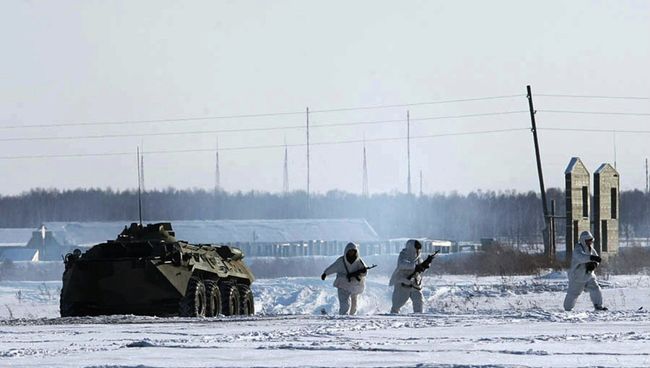 Военные учения. Архивное фото