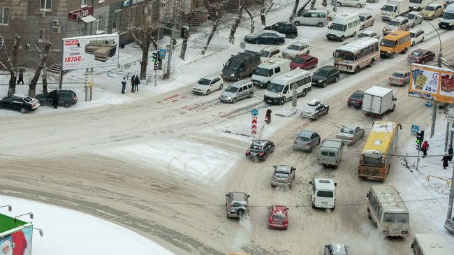 Транспорт на улицах Новосибирска