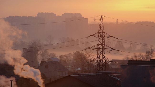 Линия электропередач. Архивное фото