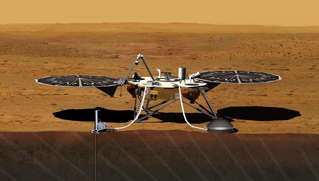 Зонд InSight в 2016 году отправится исследовать внутреннюю структуру Марса. Архивное фото