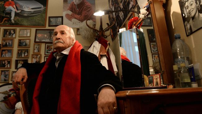 Народный артист СССР Владимир Зельдин отмечает 99-летие