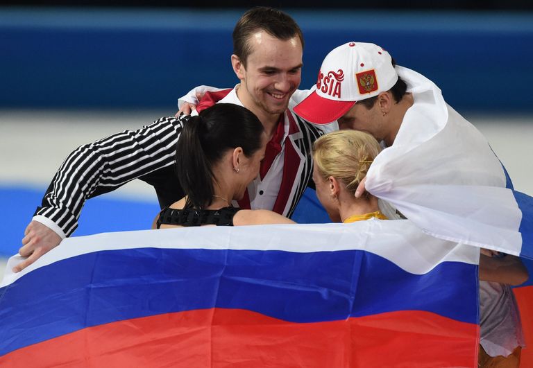 Олимпиада 2014. Фигурное катание. Пары. Произвольная программа Олимпиада 2014. Фигурное катание. Пары. Произвольная программа