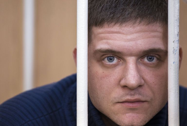 Обвиняемый в убийстве людей в результате стрельбы в храме Южно-Сахалинска Степан Комаров Обвиняемый в убийстве людей в результате стрельбы в храме Южно-Сахалинска Степан Комаров