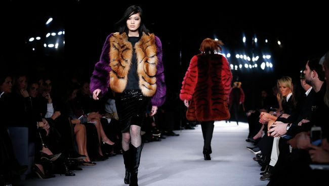 Показ Tom Ford на Неделе моды в Лондоне Показ Tom Ford на Неделе моды в Лондоне