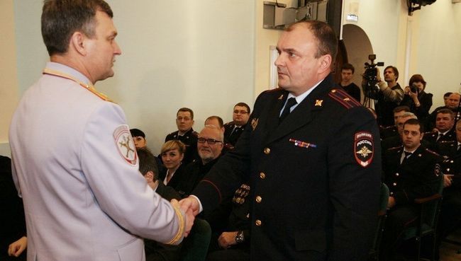Юрий Седых на вручении наград в УМВД России по Белгородской области. Архивное фото Юрий Седых на вручении наград в УМВД России по Белгородской области. Архивное фото