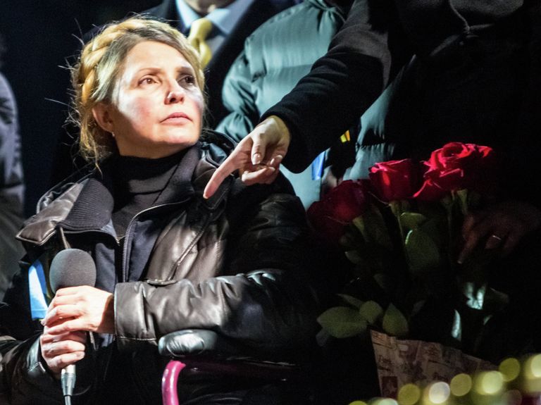 Юлия Тимошенко прибыла в Киев Юлия Тимошенко прибыла в Киев