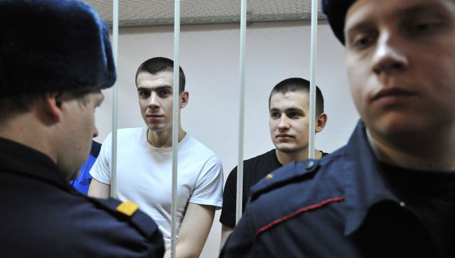 Оглашение приговора по уголовному делу о беспорядках на Болотной площади 6 мая 2012 года. Архивное фото Оглашение приговора по уголовному делу о беспорядках на Болотной площади 6 мая 2012 года. Архивное фото