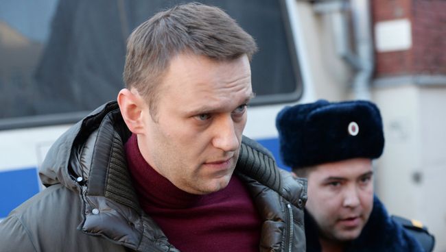Политик Алексей Навальный. Архивное фото